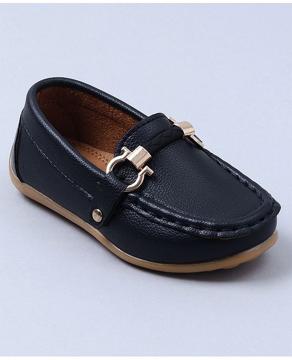 Cute walk by Babyhug Party Wear Loafers - Blue