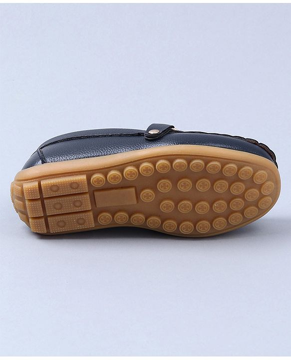 Cute walk by Babyhug Party Wear Loafers - Blue