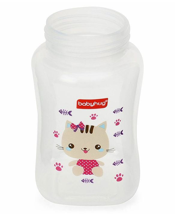 Babyhug Silicone Soft Spout Sipper With Handle Pink - 300 ml