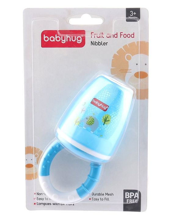 Babyhug Fruit And Food Nibbler - Blue