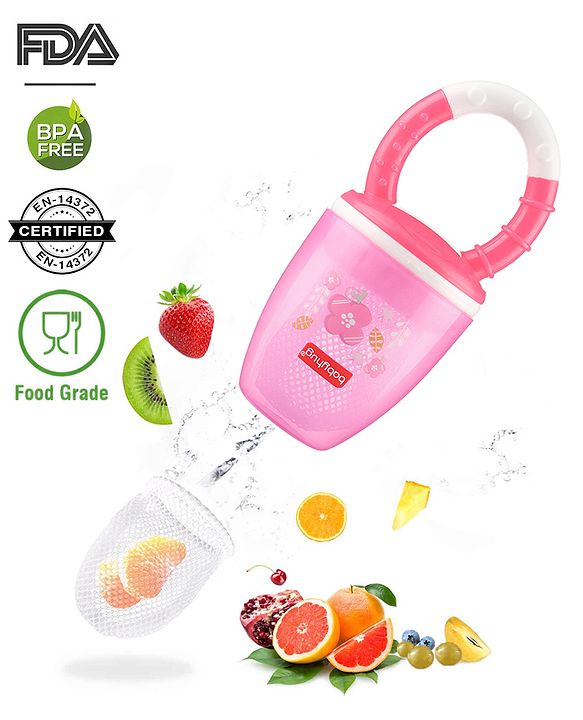 Babyhug Fruit And Food Nibbler - Pink