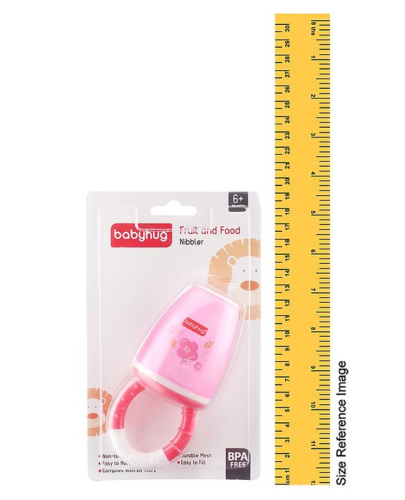 Babyhug Fruit And Food Nibbler - Pink