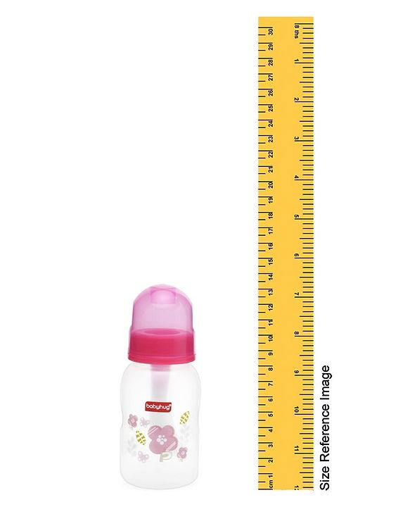 Babyhug Cereal Feeder With Spoon Pink - 150 ml