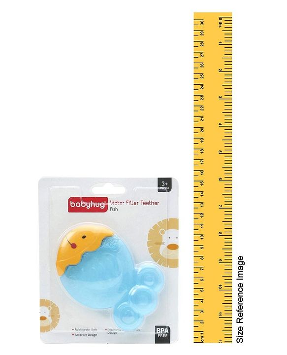 Babyhug Water Filled Teether Fish - Blue
