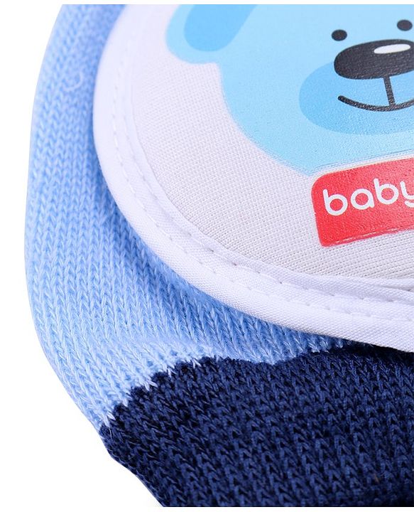 Babyhug Baby Knee & Elbow Pads Blue (Design May Vary)