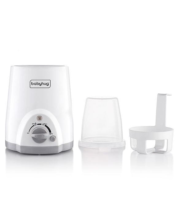 Babyhug 3-1 Bottle Warmer Cum Sterilizer - White