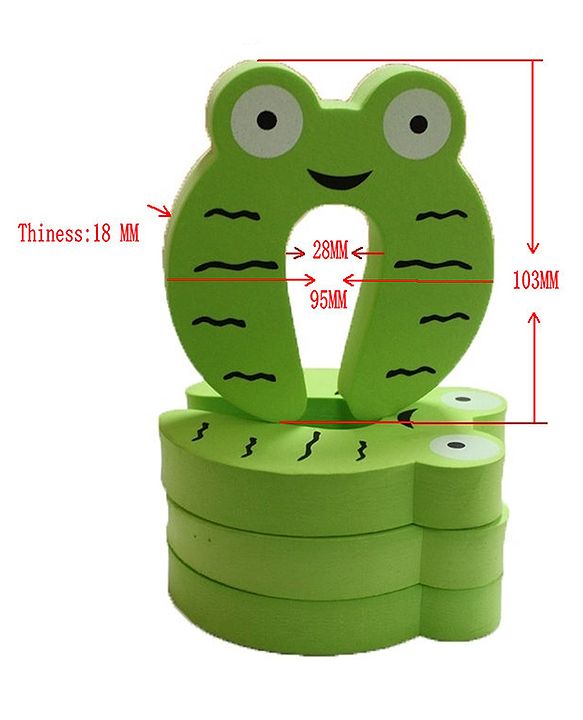 Babyhug Door Stopper - Green
