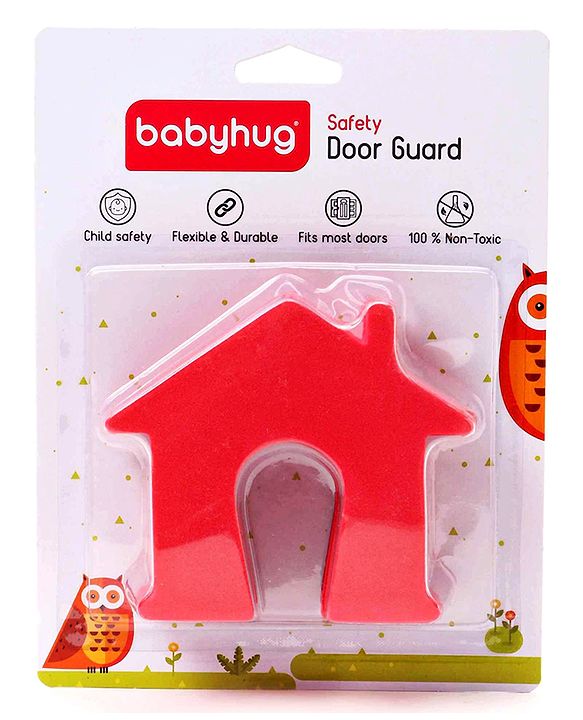 Babyhug EVA House Shape Door Stopper Pack of 2 (Colour May Vary)