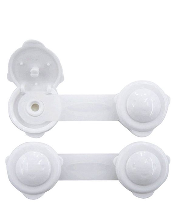 Babyhug Cabinet Latch Pack Of 2 - White