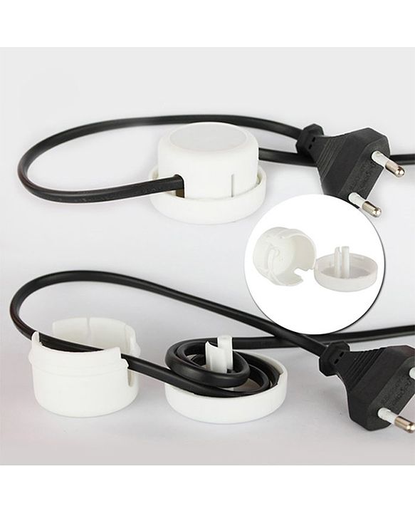 Babyhug Electric Cord Shortener Pack Of 2 - White