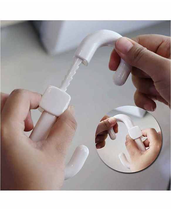 Babyhug Slide Door Lock - White