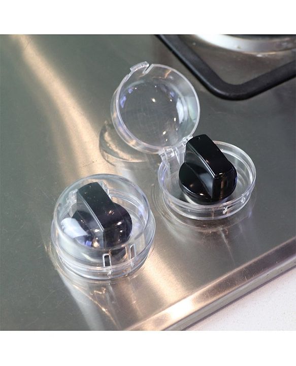 Babyhug Stove Or Oven Knob Cover - White