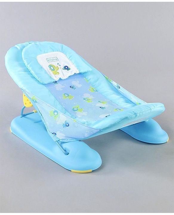 Babyhug Deluxe XL Baby Bather Animal Print - Blue