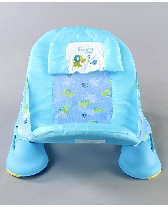 Babyhug Deluxe XL Baby Bather Animal Print - Blue