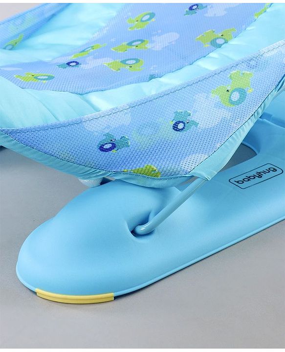 Babyhug Deluxe XL Baby Bather Animal Print - Blue