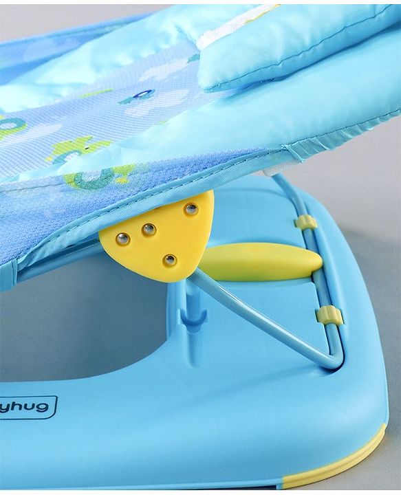 Babyhug Deluxe XL Baby Bather Animal Print - Blue