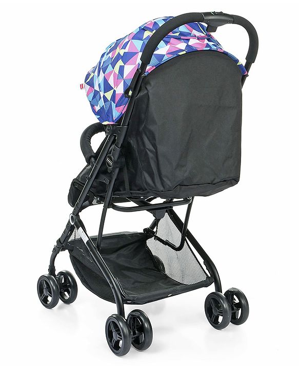 Babyhug Opera Travel System - Black Pink Blue