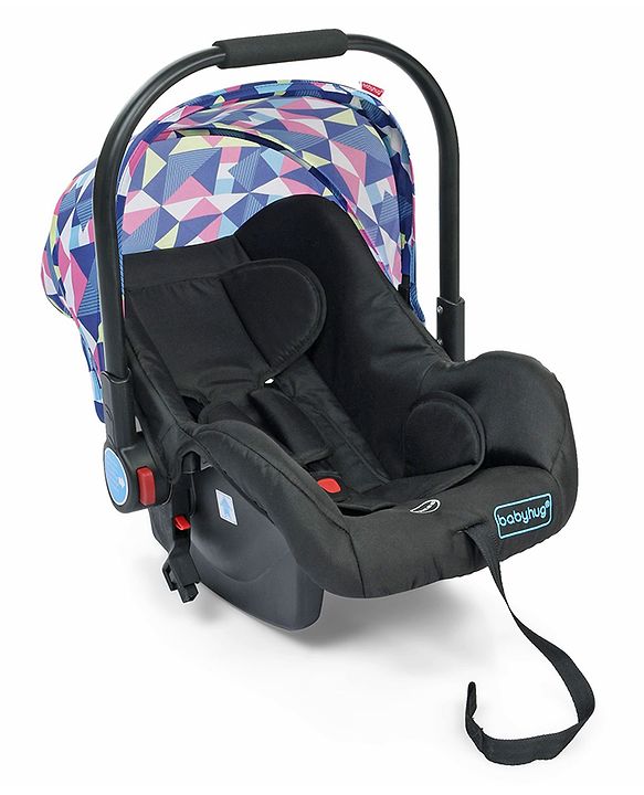Babyhug Opera Travel System - Black Pink Blue