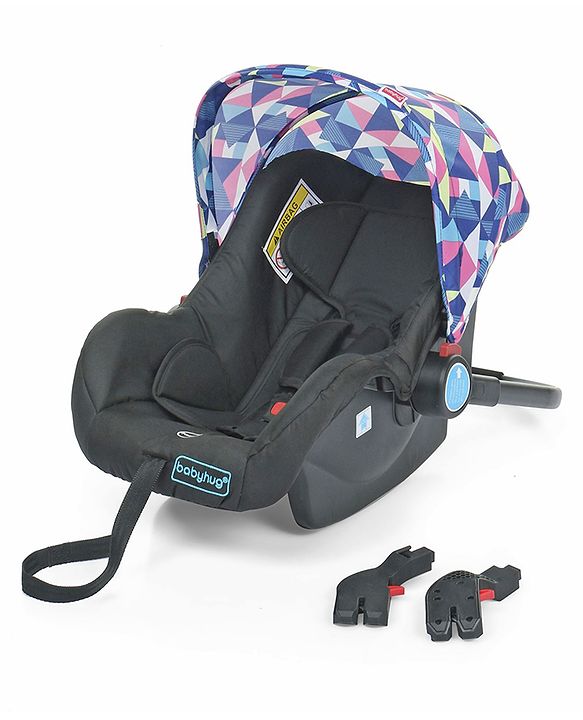 Babyhug Opera Travel System - Black Pink Blue