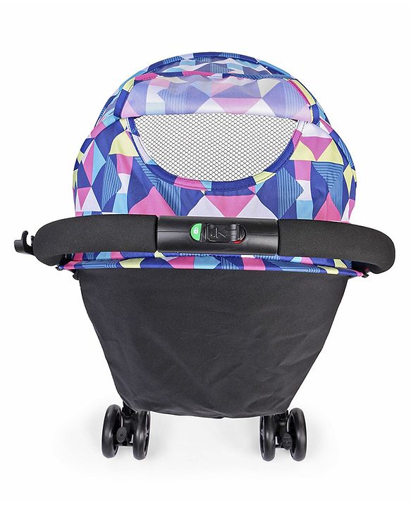 Babyhug Opera Travel System - Black Pink Blue