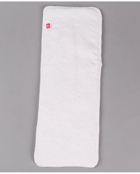 Babyhug Reusable Nappies Insert Pack of 3 - White