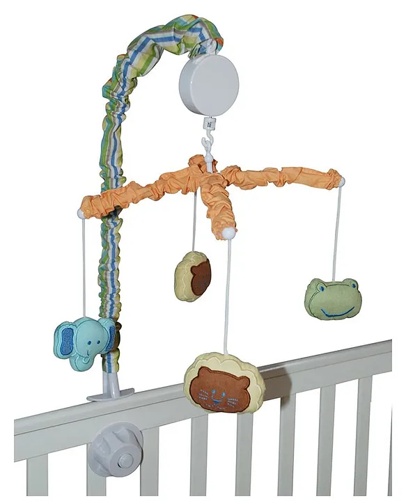 Jungle Friends Musical Baby Crib Mobile