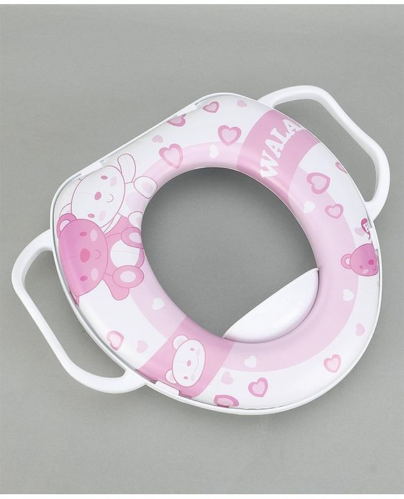 Babyhug Baby Potty Seat Heart print - Pink