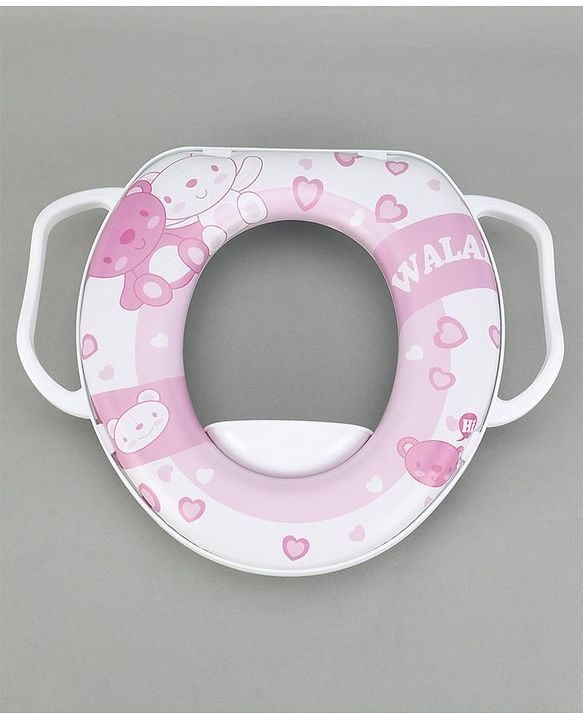 Babyhug Baby Potty Seat Heart print - Pink
