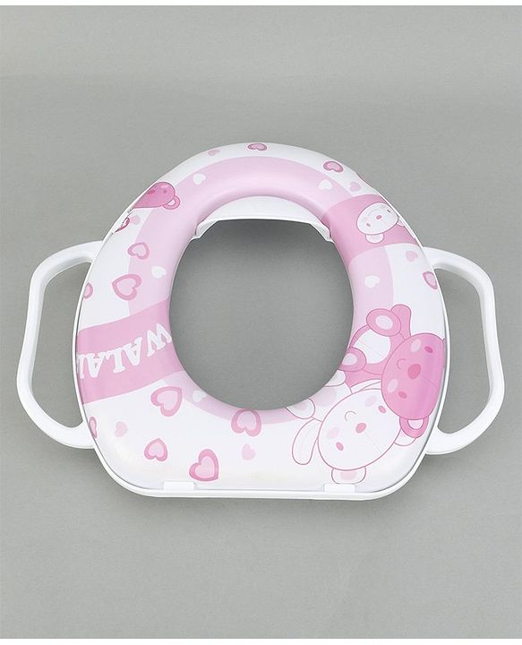 Babyhug Baby Potty Seat Heart print - Pink