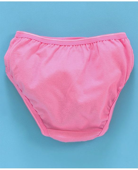 Babyhug Cotton Panties Watermelon Print Pack Of 2 - Pink