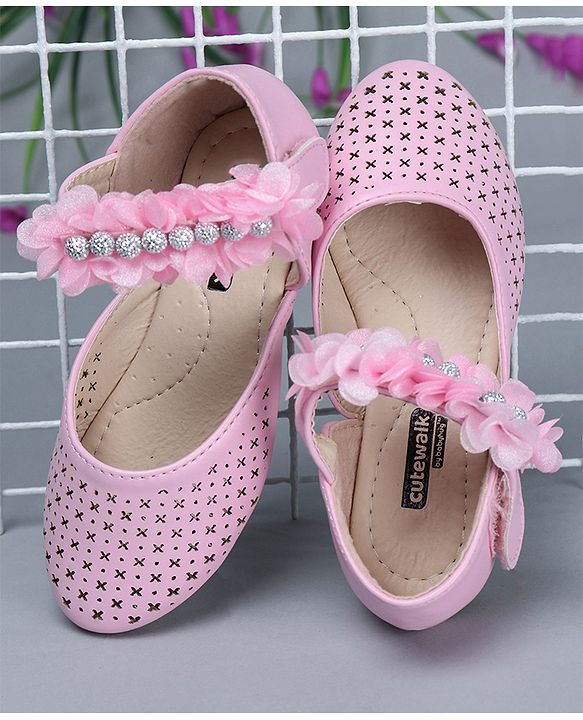 Cute Walk by Babyhug Bellies With Studded Beads - Pink