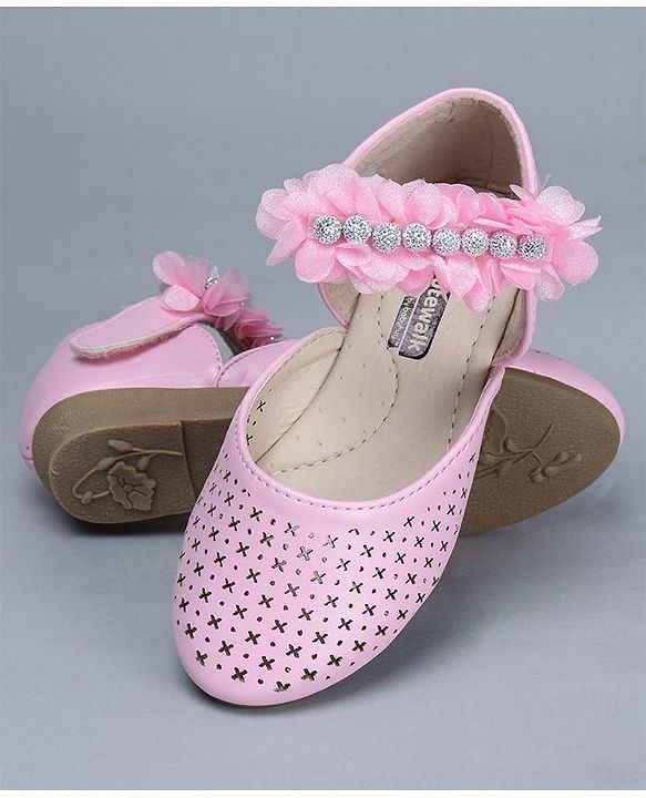 Cute Walk by Babyhug Bellies With Studded Beads - Pink