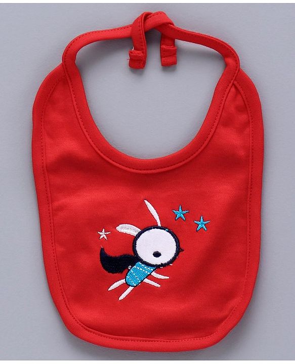 Babyhug Clothing Gift Set Bunny Print Red- 5 Pieces