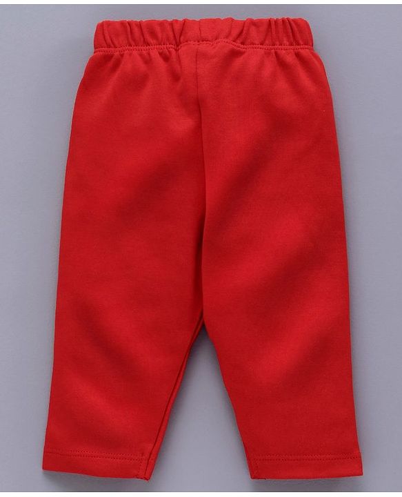 Babyhug Clothing Gift Set Bunny Print Red- 5 Pieces