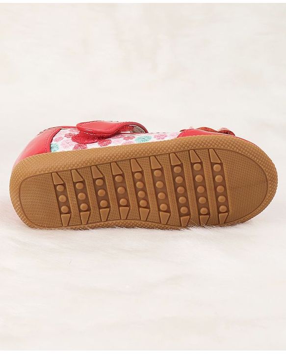 Cute Walk by Babyhug Bellies Bow With Motif - Red