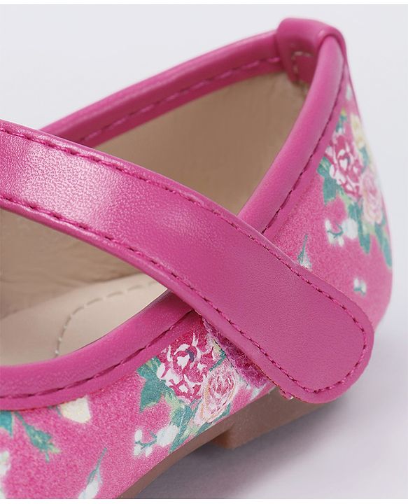 Cute Walk by Babyhug Bellies Floral & Bow Motif - Pink