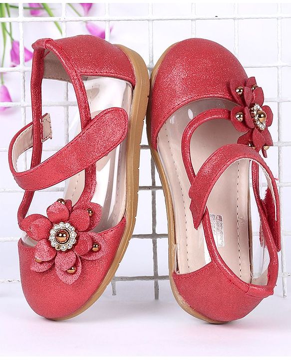 Cute Walk by Babyhug Bellies Floral Motif - Red