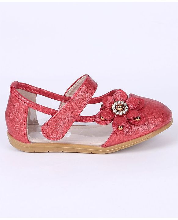 Cute Walk by Babyhug Bellies Floral Motif - Red