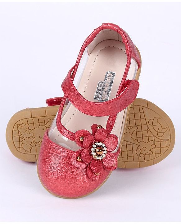 Cute Walk by Babyhug Bellies Floral Motif - Red