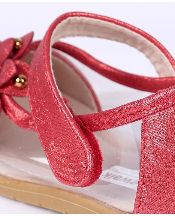 Cute Walk by Babyhug Bellies Floral Motif - Red