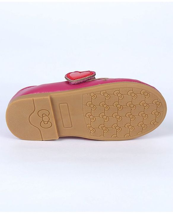 Cute Walk by Babyhug Bellies Heart Design - Dark Pink