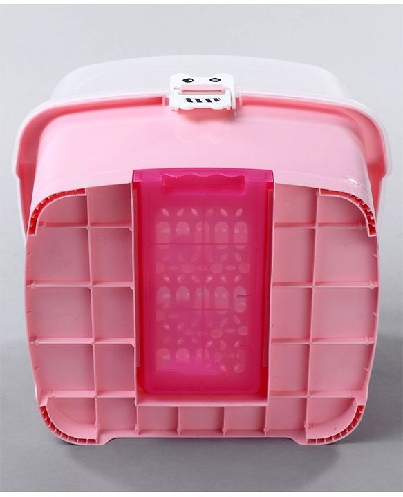 Babyhug 2 in 1 Bottle Drying Rack with Storage Box - Pink (Print May Vary)