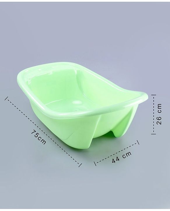 Babyhug Medium Size Bath Tub (Print May Vary) - Green