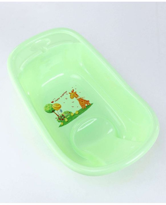 Babyhug Medium Size Bath Tub (Print May Vary) - Green