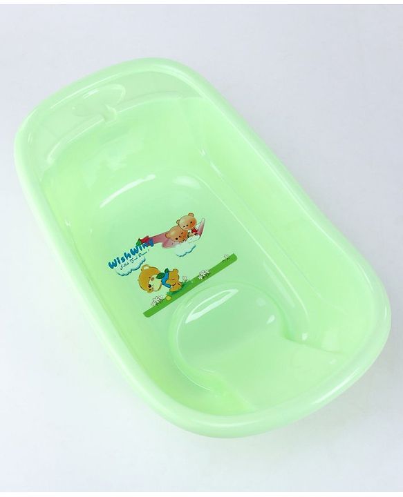 Babyhug Medium Size Bath Tub (Print May Vary) - Green
