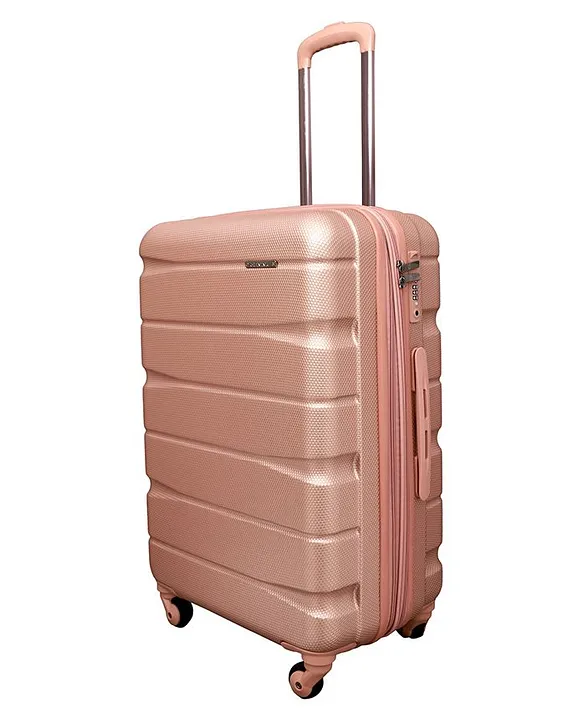 It luggage fashion rose gold