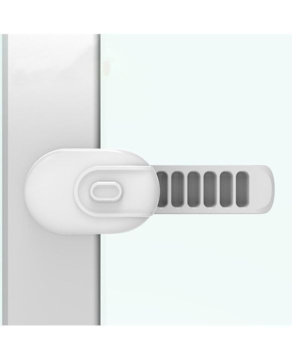 Babyhug Mirror Slide Lock - White