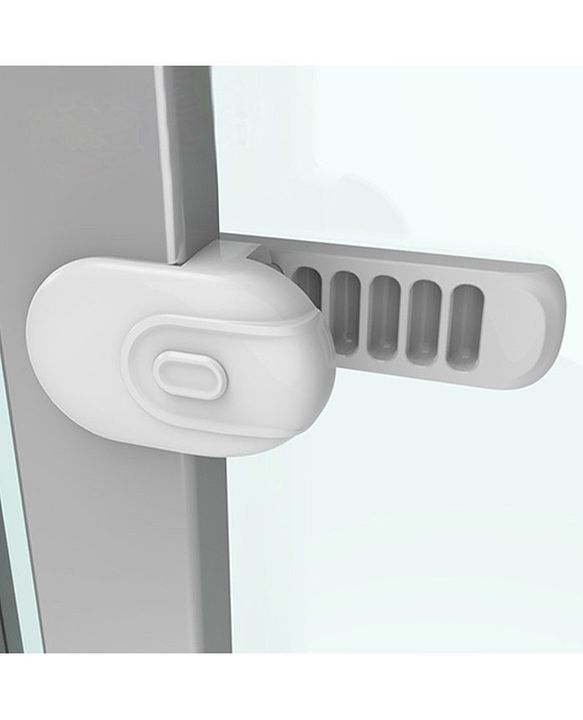 Babyhug Mirror Slide Lock - White