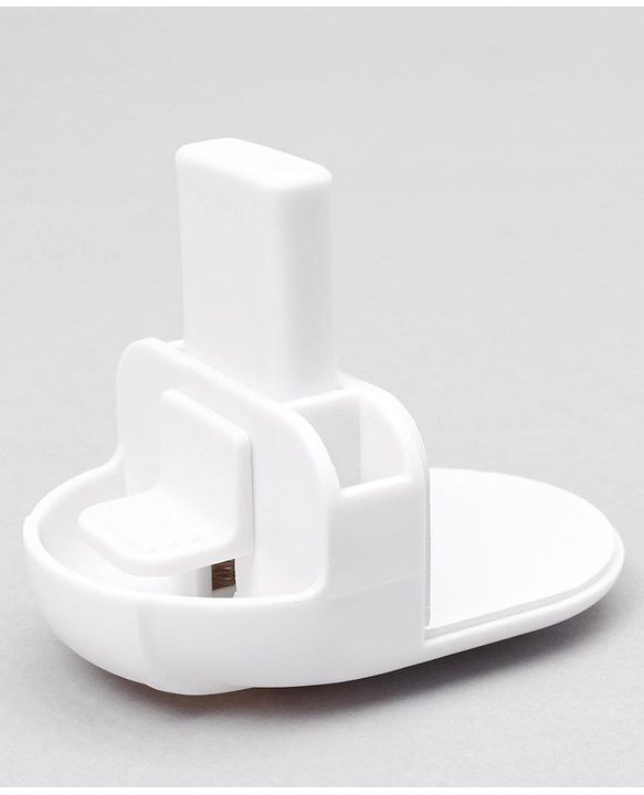 Babyhug Mirror Slide Lock - White