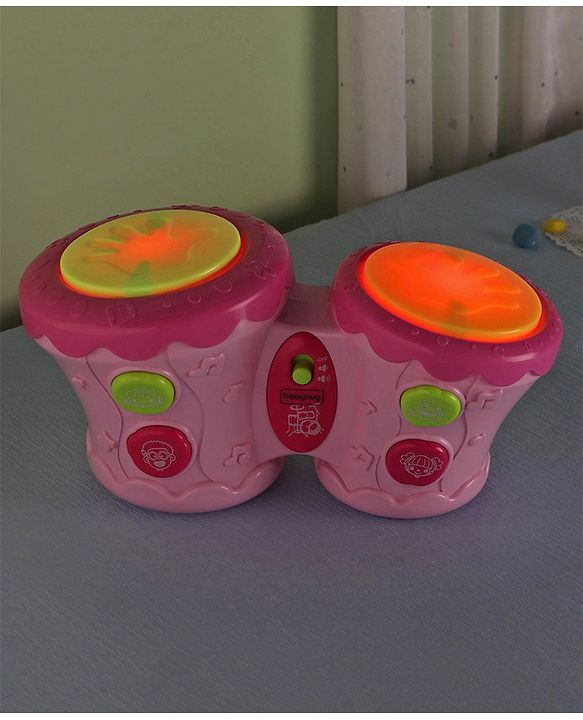 Babyhug Bongo Drum  - Pink